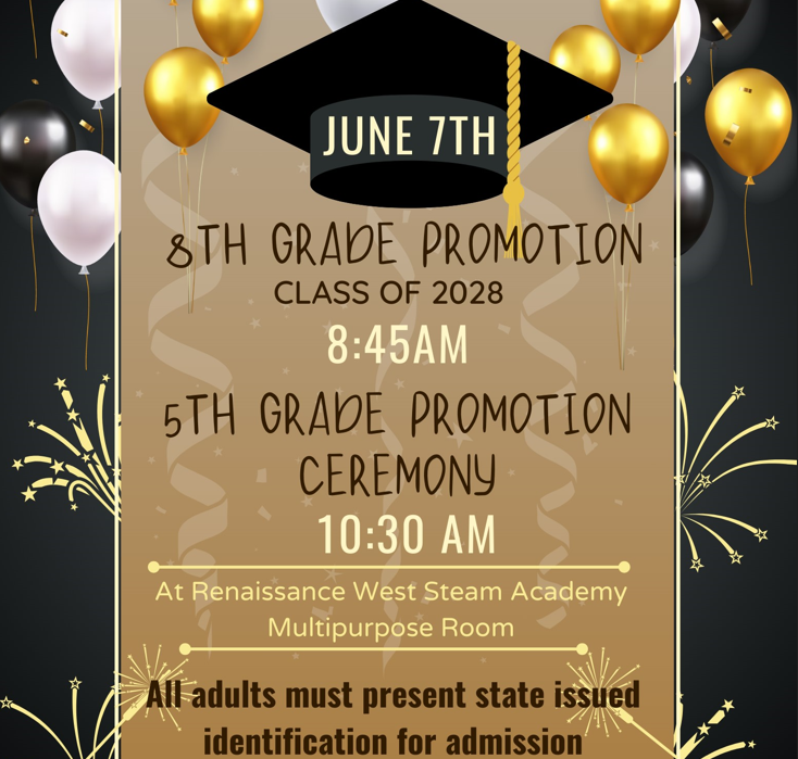  5th and 8th Grade Promotion Ceremonies
